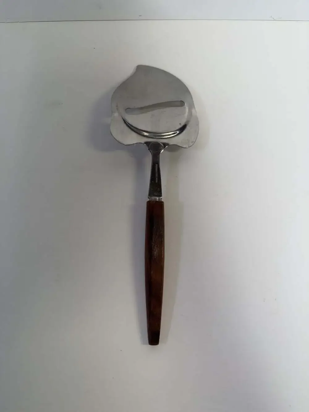 Vintage Stainless Steel Japan Cheese Slicer with Wood‎ Handle